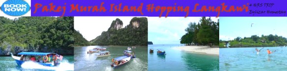 Pakej Island Hopping Di Langkawi